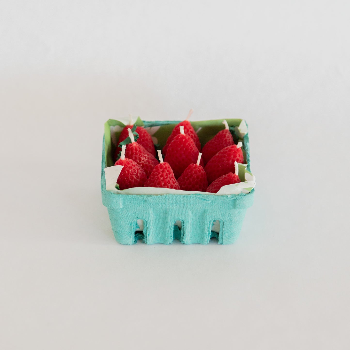 beeswax strawberry candles