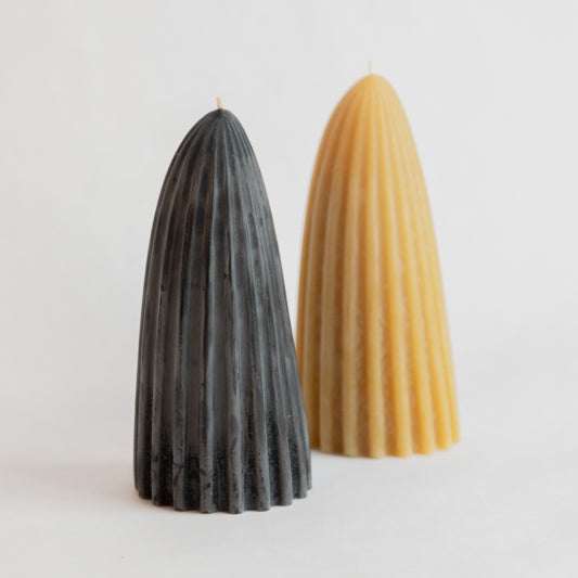 beeswax tusk candle
